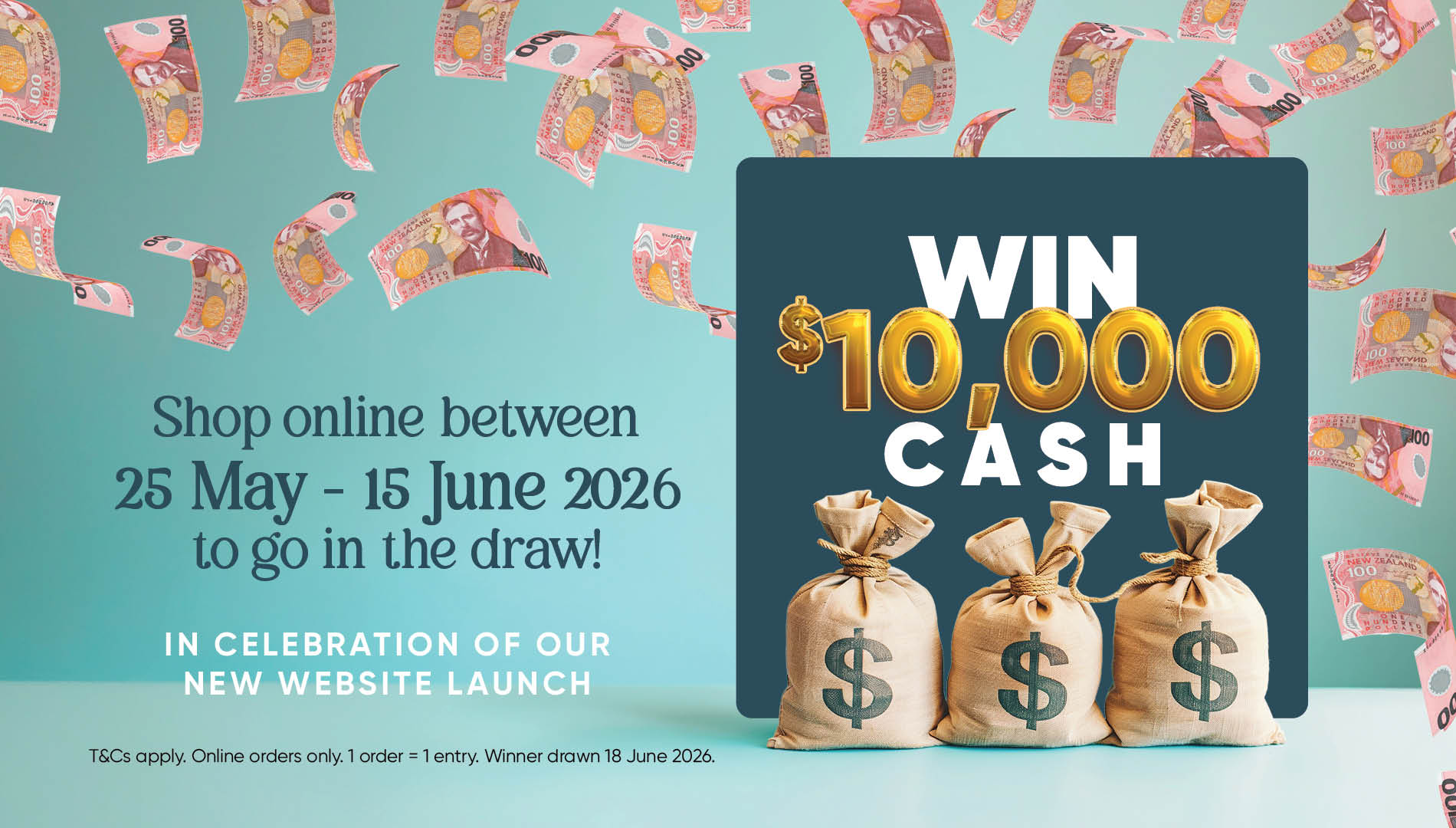 Win $10,000 cash